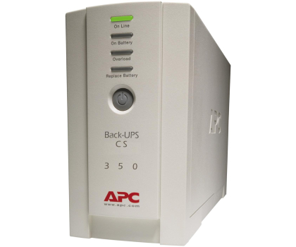 Zasilacz awaryjny (UPS) APC Back-UPS CS (350VA/210W, 4xIEC, RJ-45)